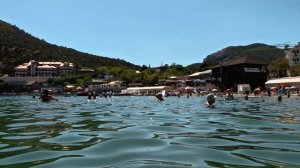 Крым.Пляж в Новом Свете 2025