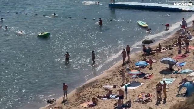 КРЫМ Феодосия поселок Орджоникидзе сегодня 8 сентября 2025. Море и погода в Феодосии сейчас. смотреть онлайн