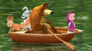 Маша и медведь. Спокойной ночи. мультфильм игра