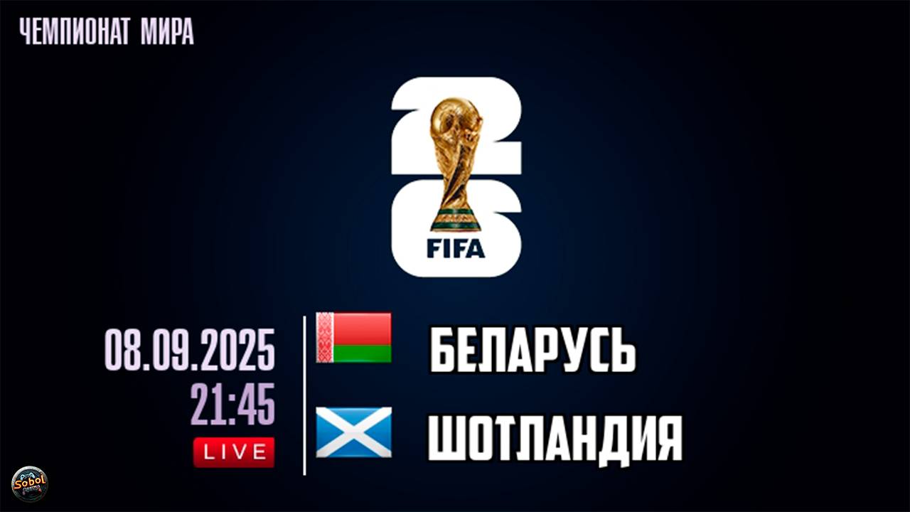 Отборочный матч чемпионата мира по футбол. Беларусь - Шотландия. Обзор смотреть онлайн