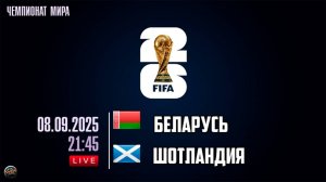 Отборочный матч чемпионата мира по футбол. Беларусь - Шотландия. Обзор