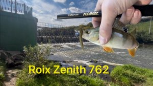 Рыбалка на реке с бюджетным спиннингом .Ловля  щуки и окуня