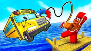 МАГНИТНАЯ РЫБАЛКА СЛОМАЛА МОЙ МОЗГ! Я ПОДНЯЛ ЗОЛОТОЙ КОРАБЛЬ! 💥 РОБЛОКС