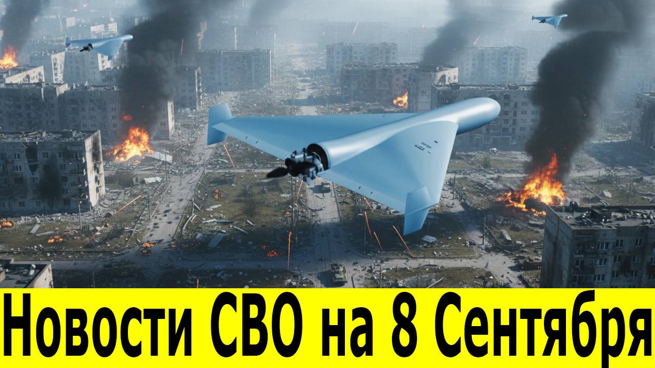 Новости СВО на 8 Сентября. Сводки СВО. Юрий Подоляка. Война на Украине. Новости сегодня 08.09.2025 смотреть онлайн