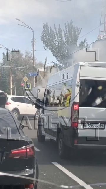 Загорелась 