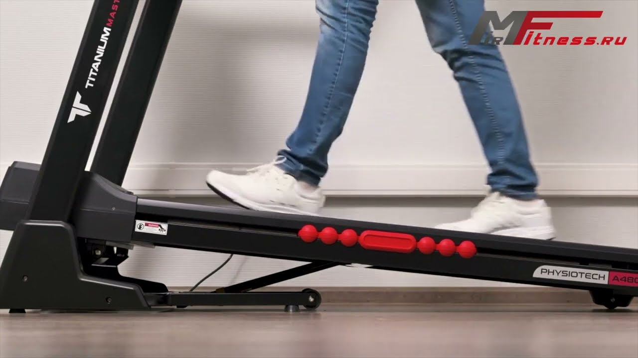 Обзор беговой дорожки Titanium Masters Physiotech A480 смотреть онлайн