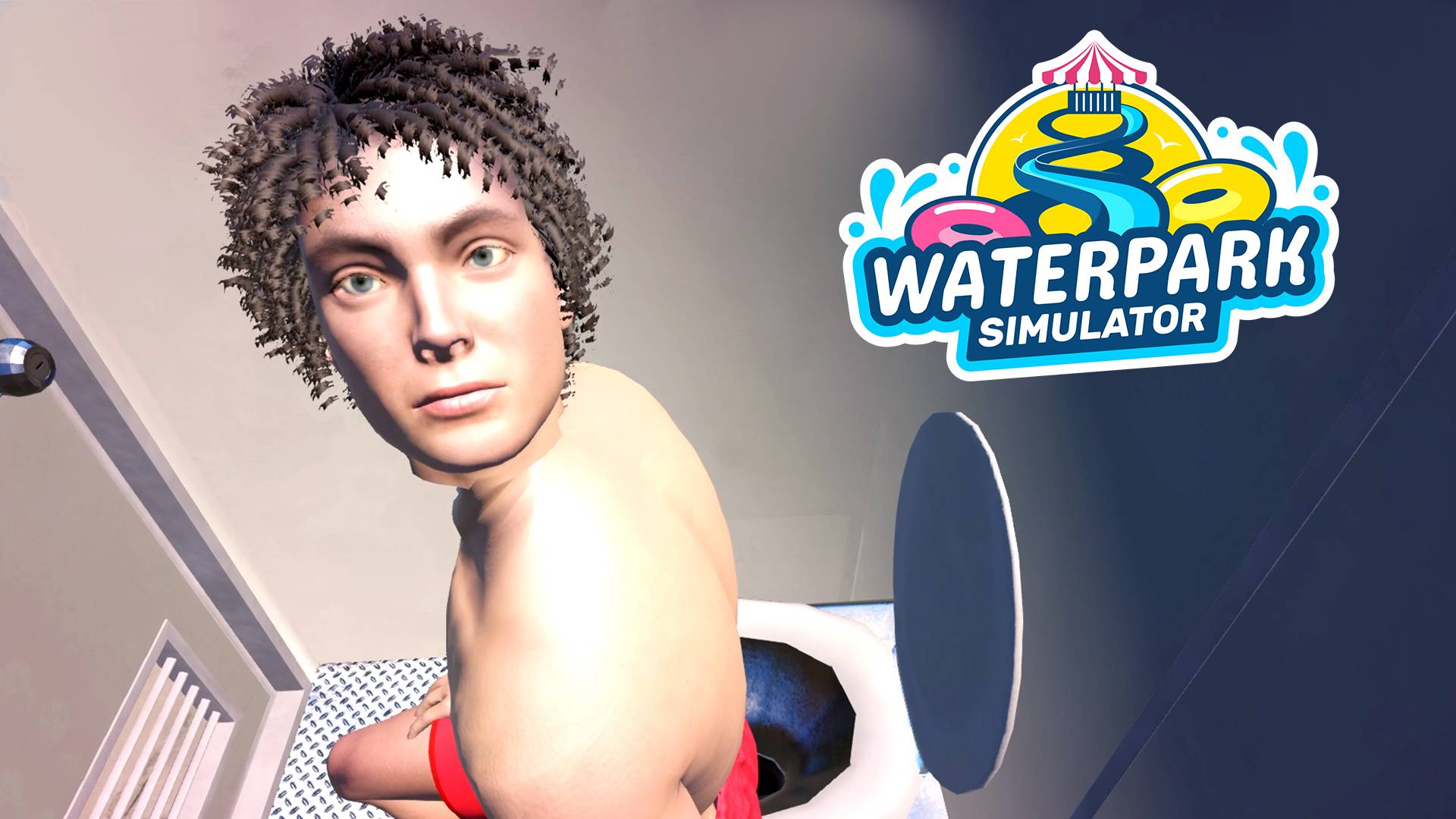 Новые уборные - Waterpark Simulator #5 Прохождение смотреть онлайн