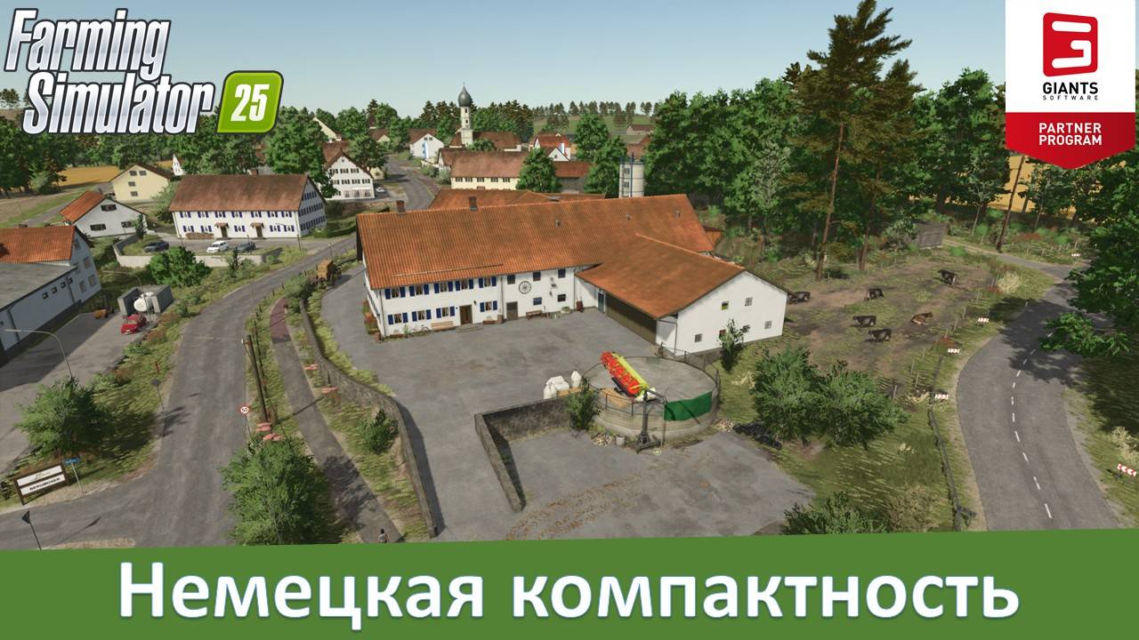 FS 25 Pfaffenwinkel - Обзор красивой немецкой карты