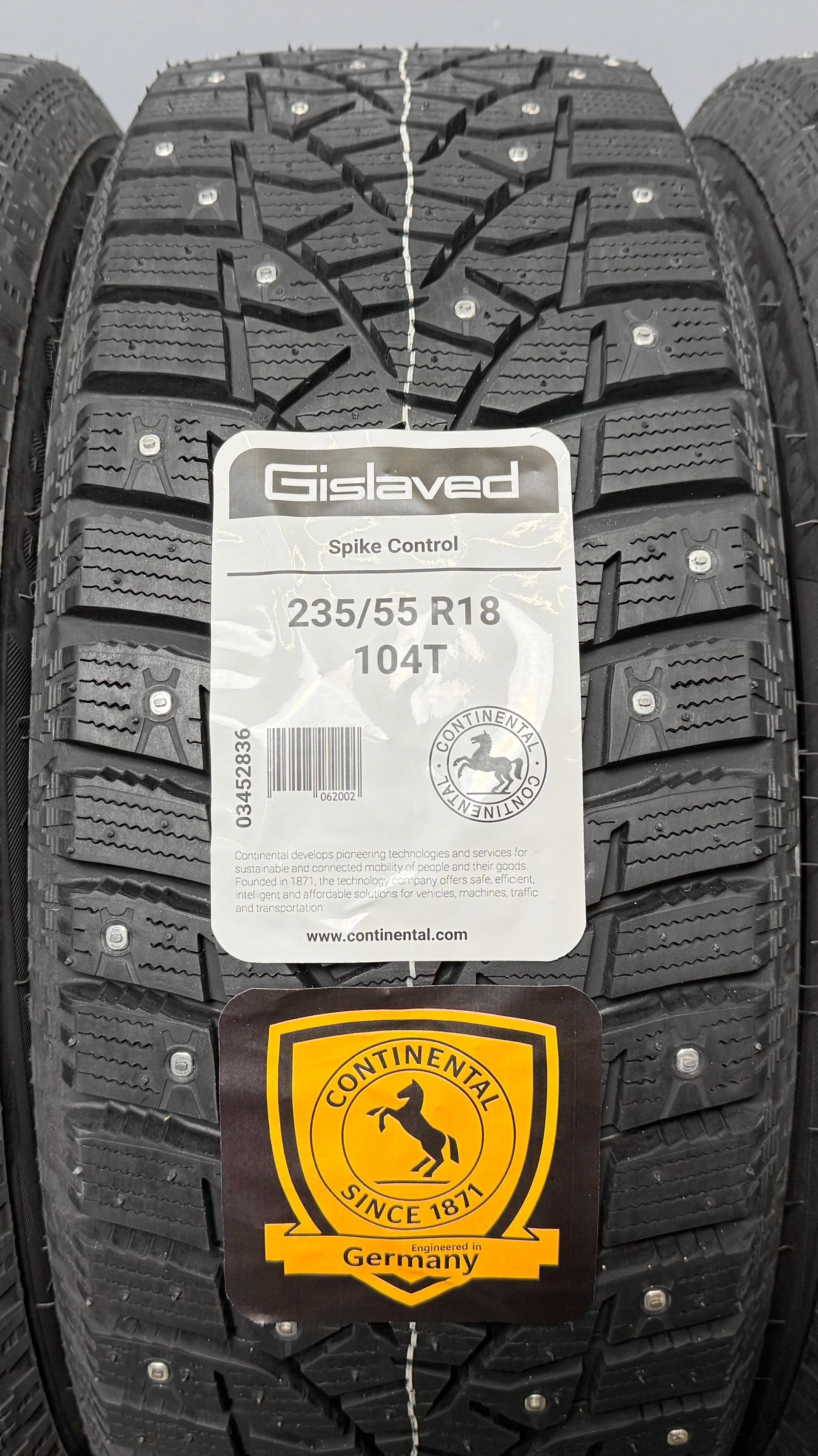 Gislaved Spike Control 235/55 R18 104T