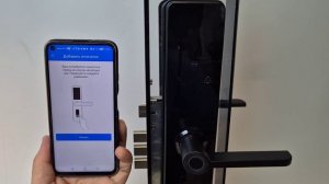 Настройка электронныого замка Smart lock FT717