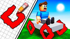 ✏️ Я НАРИСОВАЛ УЖАСНЫЕ КОЛЁСА И ВЛЕТЕЛ В ЛОВУШКУ В РОБЛОКС!