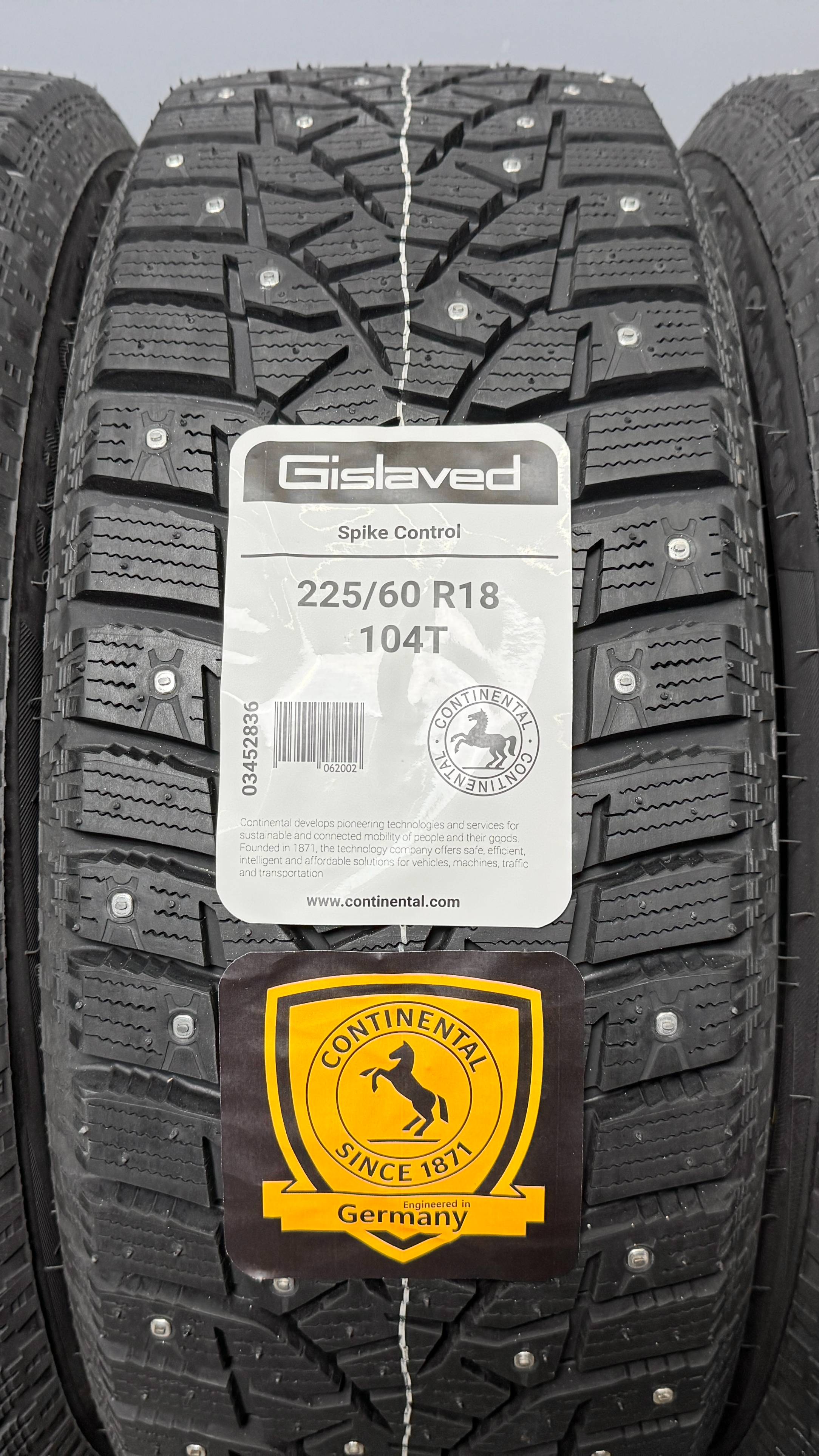 Gislaved Spike Control 225/60 R18 104T