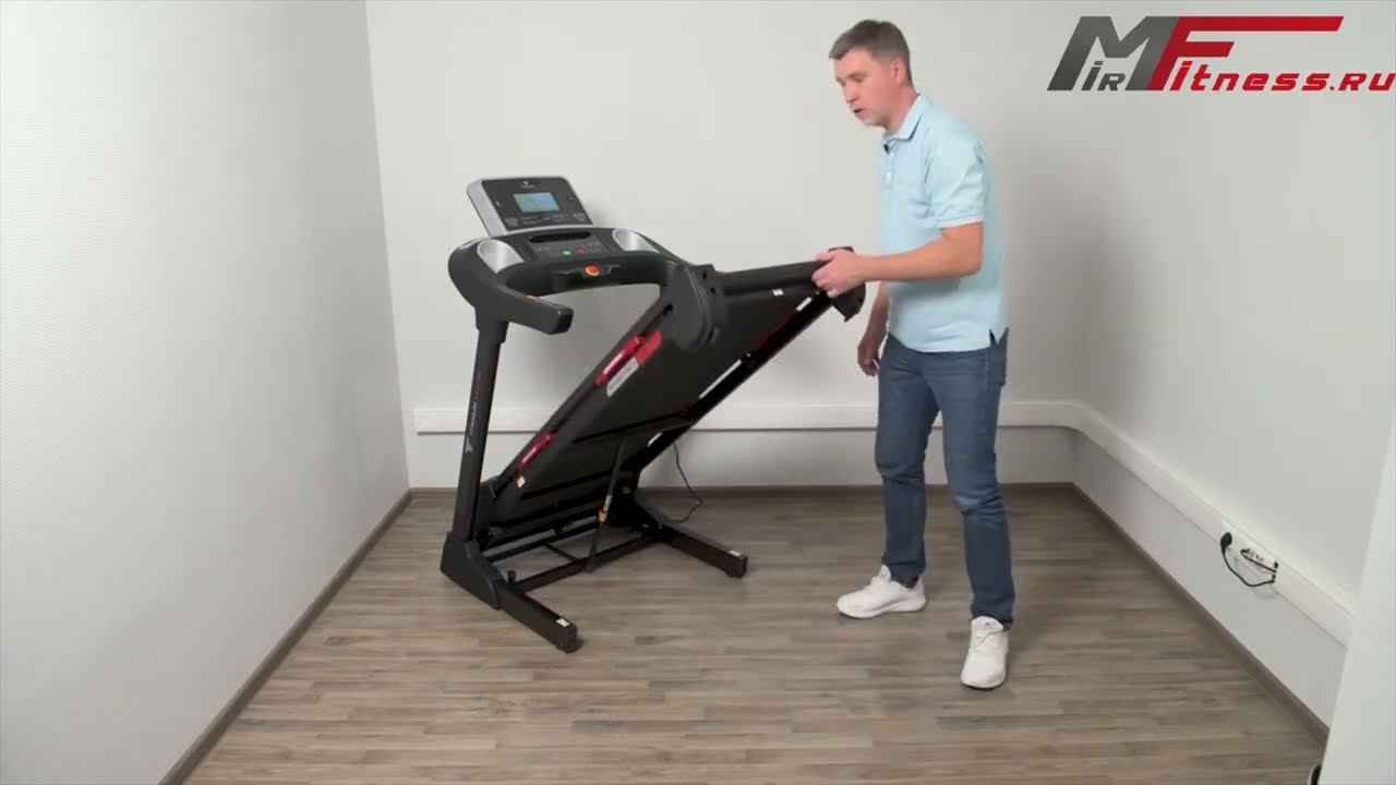 Обзор беговой дорожки Titanium Masters Physiotech TGF TFT смотреть онлайн