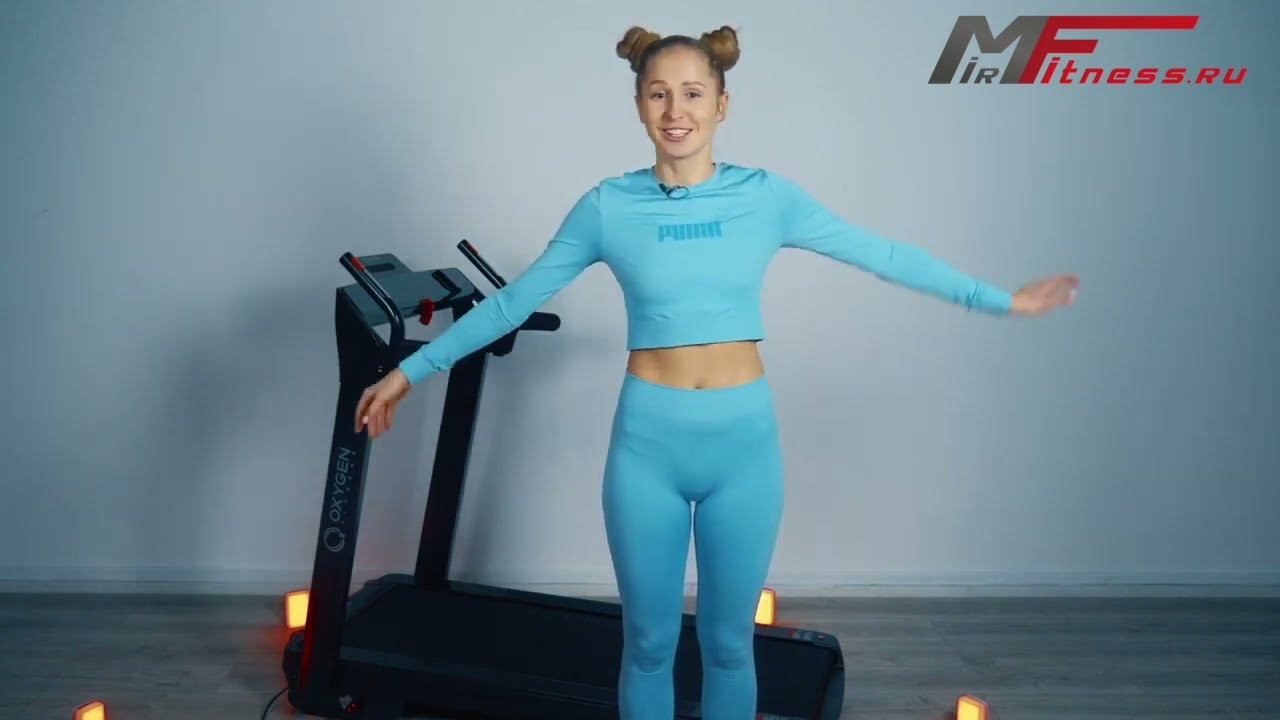 Обзор беговой дорожки OXYGEN FITNESS M CONCEPT SPORT BLACK смотреть онлайн