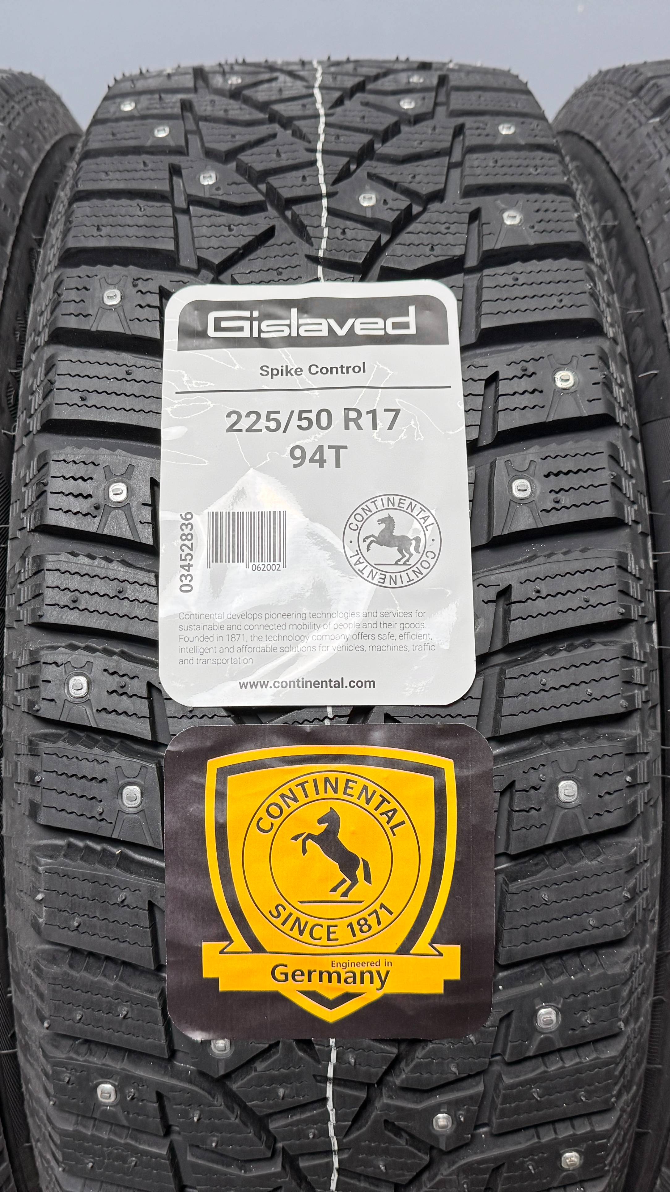 Gislaved Spike Control 225/50 R17 94T