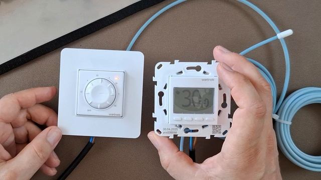 Терморегулятор WELROK RTP для тёплого пола (в подрозетник) смотреть онлайн