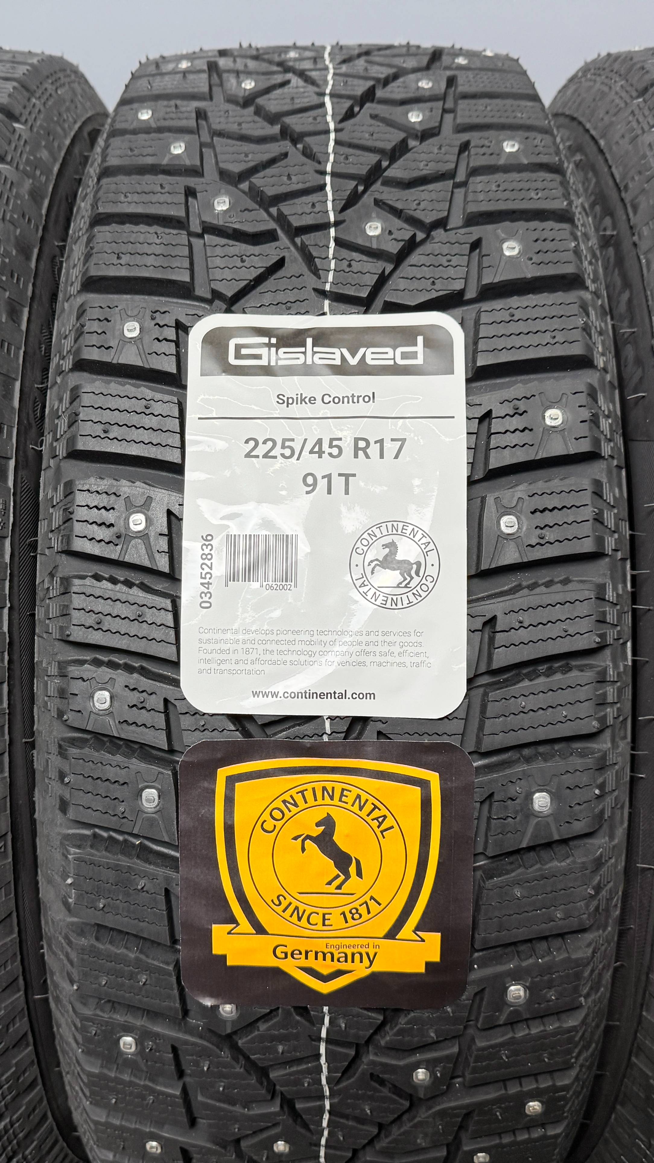 Gislaved Spike Control 225/45 R17 91T