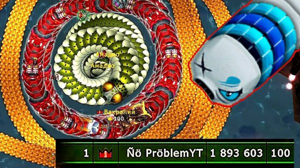 🐍Little Big Snake🐞Killing REBELS and playing solo with a mass of 1.8 million.❤️