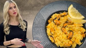 МИДИИ с РИСОМ на СКОВОРОДЕ. Быстро, просто и вкусно.