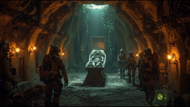 Crypt Of The Biomechanical Seraph ⚙️🌌 2-Hour Sci-Fi Ambience ｜ Reverent Eerie Soundscape