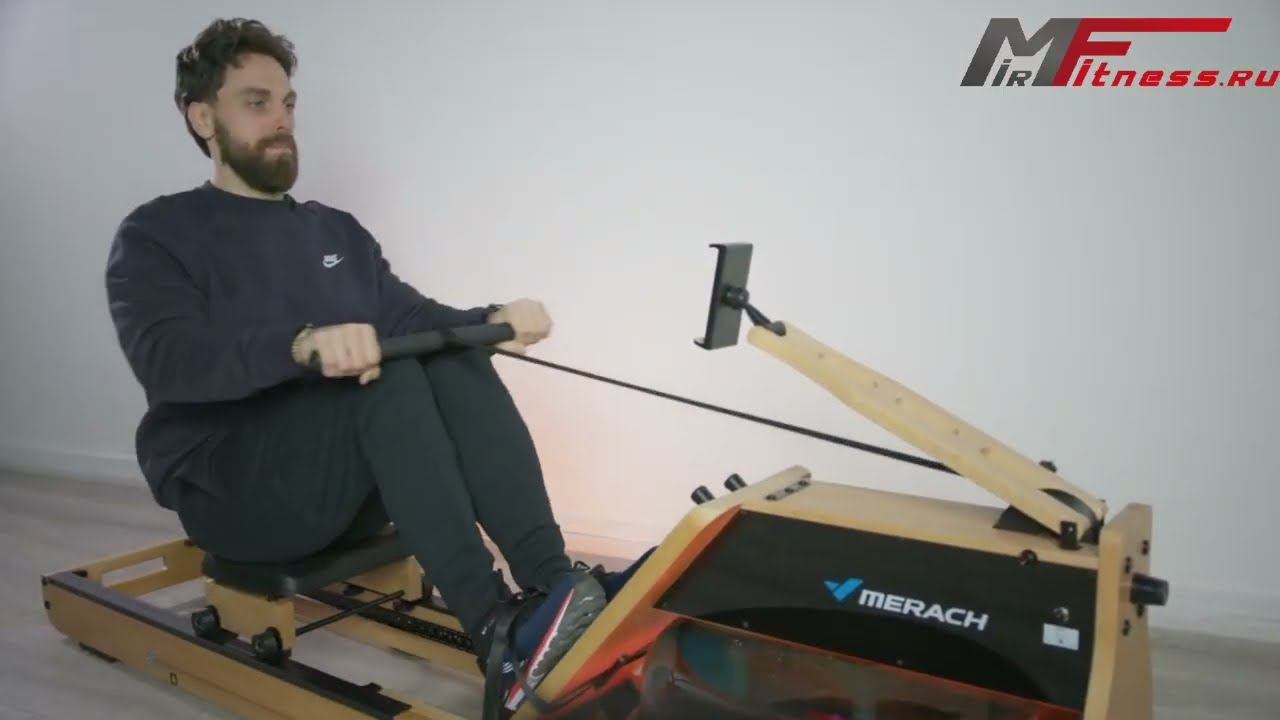 Гребной тренажер домашний MERACH MR 950W1Z смотреть онлайн