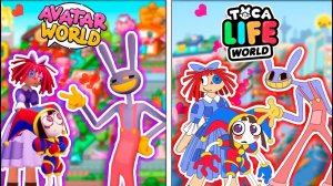 ❤️ ПОМНИ💙 ДЖЭКС 💜 РАГАТА  🎪 УДИВИТЕЛЬНЫЙ ЦИФРОВОЙ ЦИРК  🌛 AVATAR WORLD 🌛 TOCA BOCA