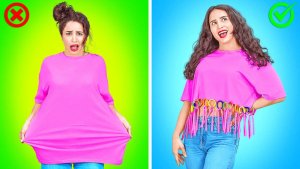 Гениальные лайфхаки с одеждой 👗 Обновляем гардероб с 123 GO! ✨