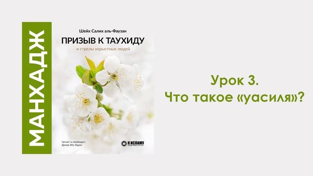 Урок 3. Что такое «уасиля»? Динар Абу Идрис смотреть онлайн