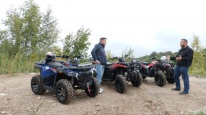 3 поколения квадроциклов JAEGER. Cходства и различия.