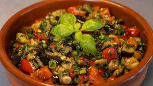 Восхитительный салат из баклажанов!