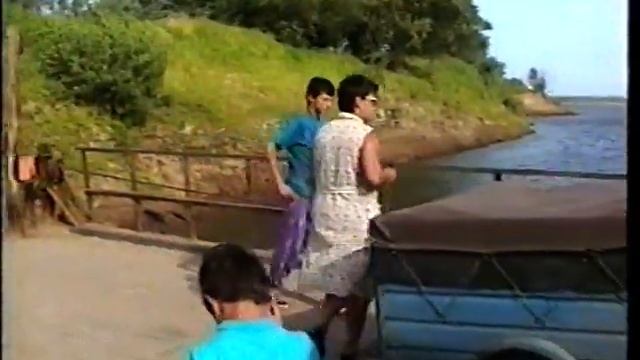 Река Волга , Вятлянка, август 1995 год . сазан 7 кг . смотреть онлайн