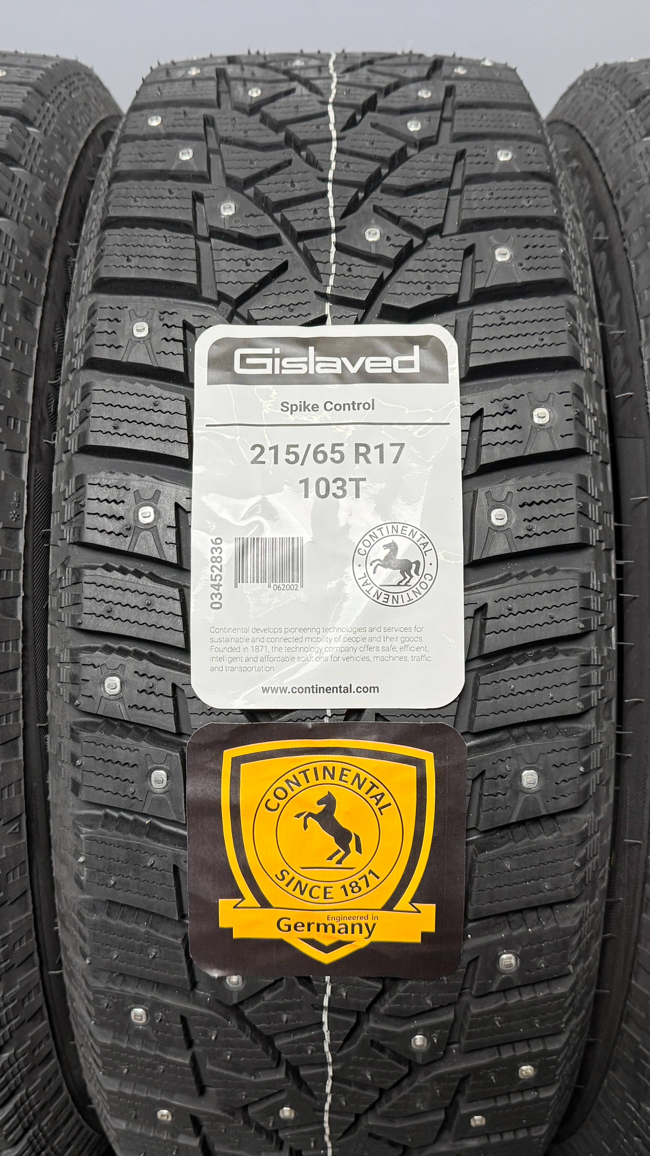Gislaved Spike Control 215/65 R17 103T XL
