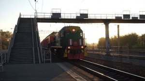 Тепловоз ТЭМ2УМ-606 с СМ2-1481. Готовь СМки летом, а ЩОМы зимой.