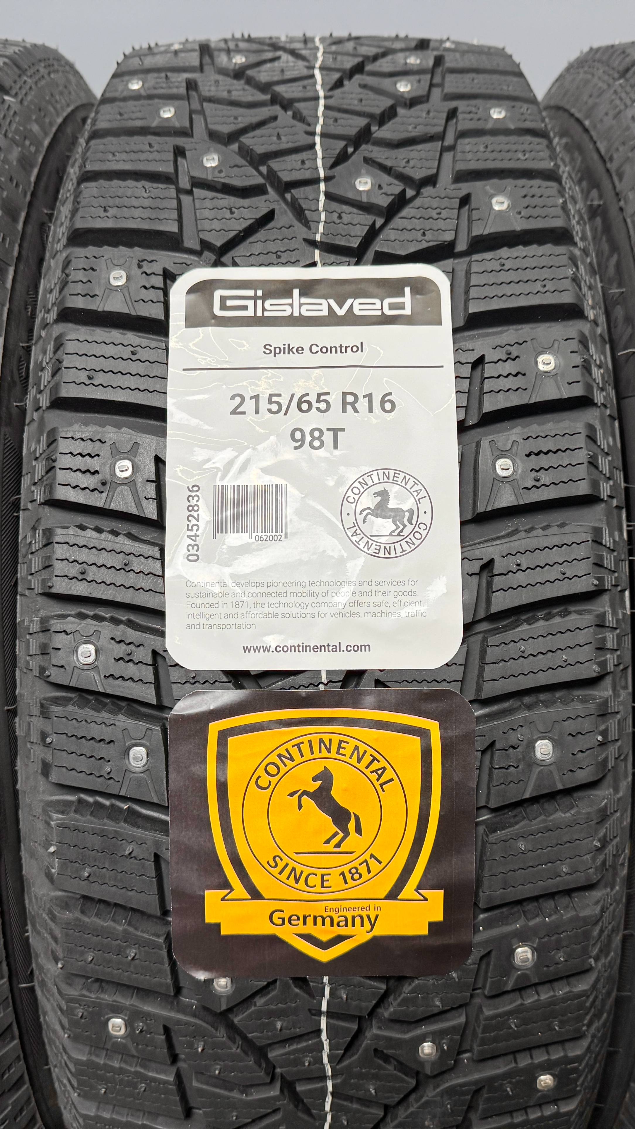 Gislaved Spike Control 215/65 R16 98T