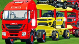 Машинки летают и прыгают! Развивающие мультики Машины помощники. Мультфильмы про машинки