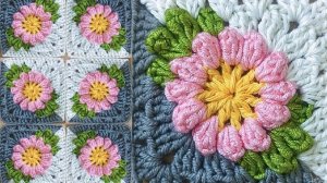 МОТИВ КРЮЧКОМ ИЗ ОСТАТКОВ: МОДНЫЙ ХИТ 2026 за 15 МИНУТ! 🔥🧶