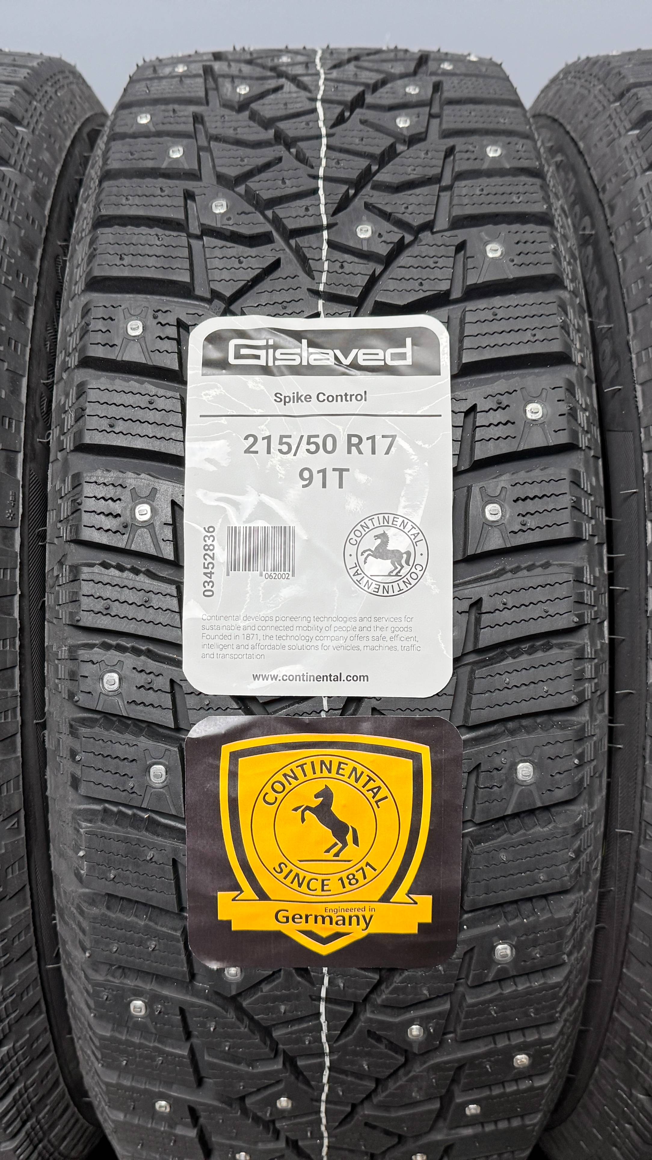 Gislaved Spike Control 215/50 R17 91T