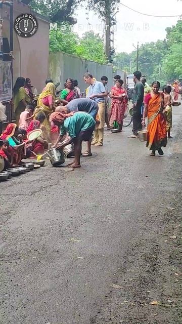 5 - 6 сентября. Видеоотчет о благотворительных раздачах в Маяпуре смотреть онлайн