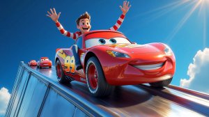 МУЛЬТИКИ ПРО МАШИНКИ 🏁⚡️ МОЛНИЯ МАКВИН И ДРУЗЬЯ: Захватывающие прыжки с мегарампы