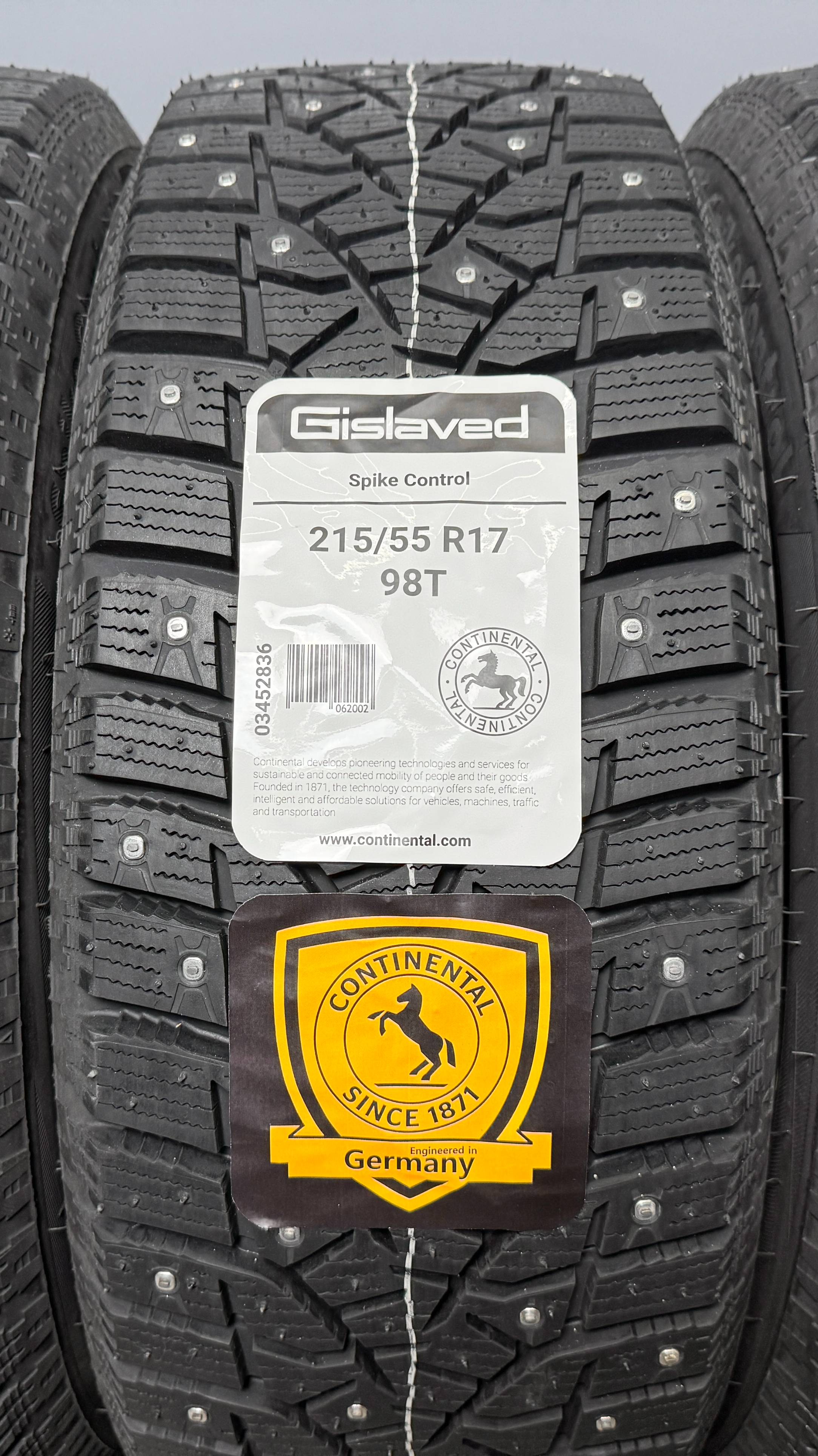 Gislaved Spike Control 215/55 R17 98T XL