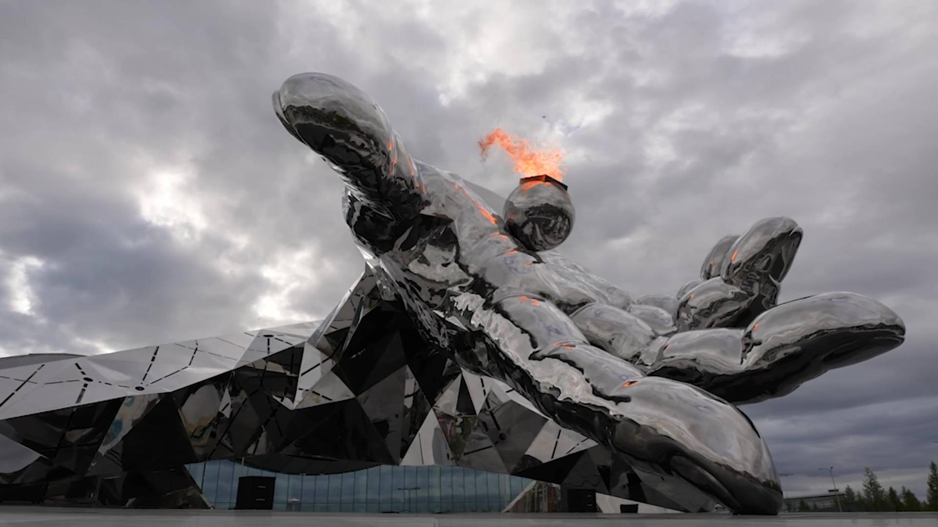 Монумент «Газ Уренгоя – Родине!» открыли в газовой столице в день празднования 50-летия города! смотреть онлайн