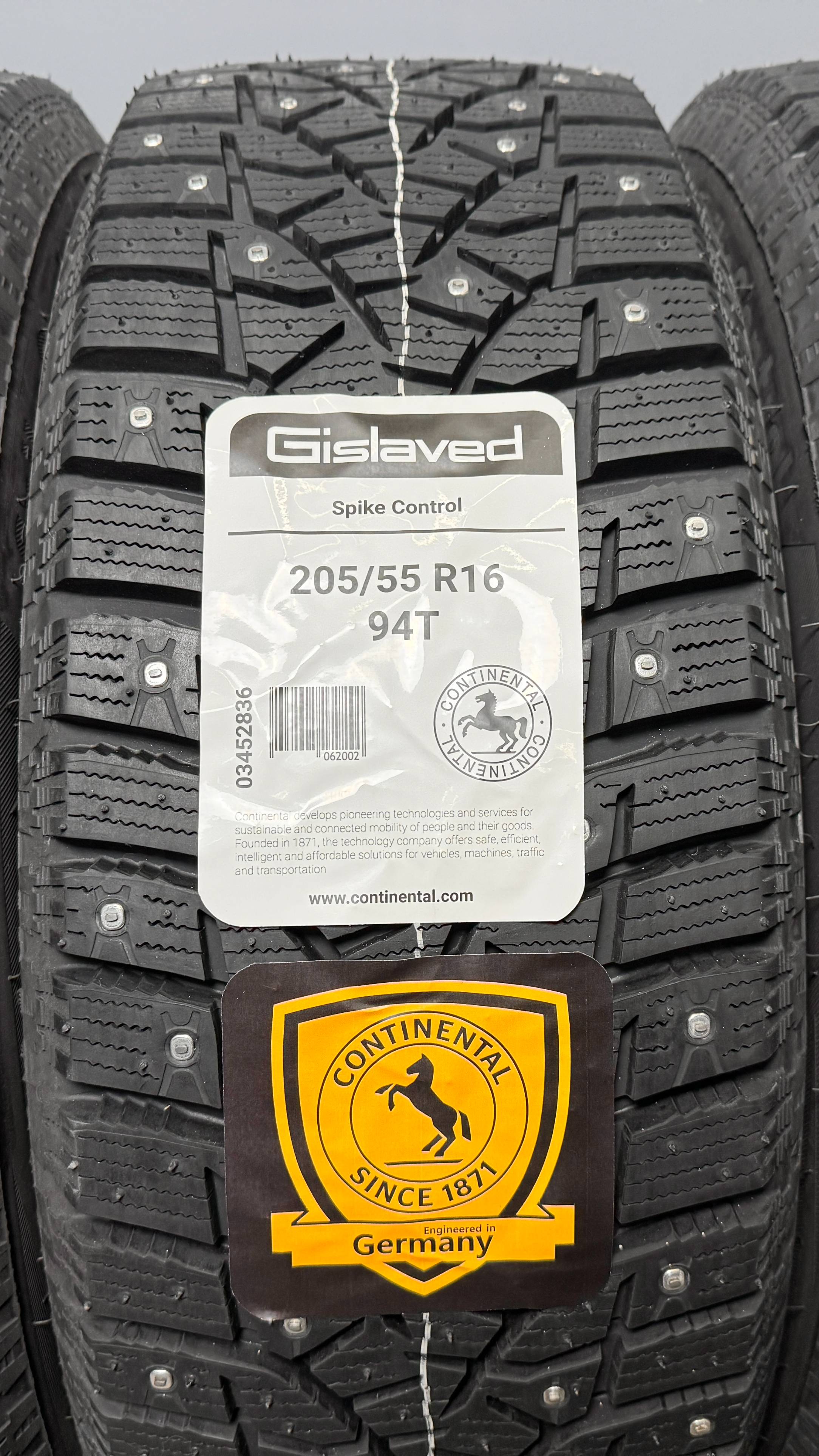 Gislaved Spike Control 205/55 R16 94T