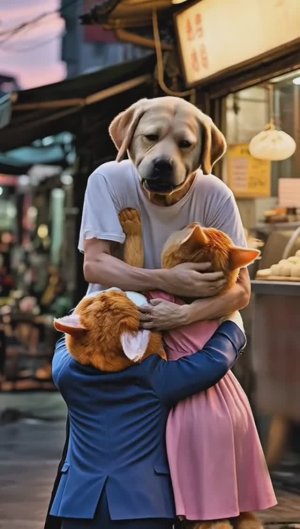 Анимация котики