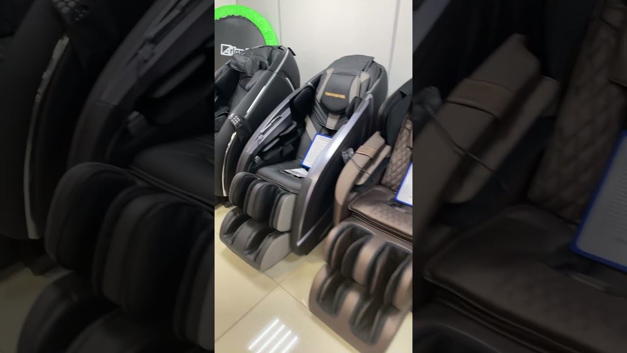 Выставочный зал массажных кресел магазина Мир Фитнес в Челябинске смотреть онлайн