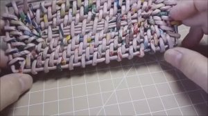 Прямоугольное дно корневым плетением. Сундучок часть 1