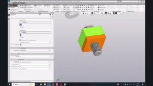 Соединение болтовое в КОМПАСе