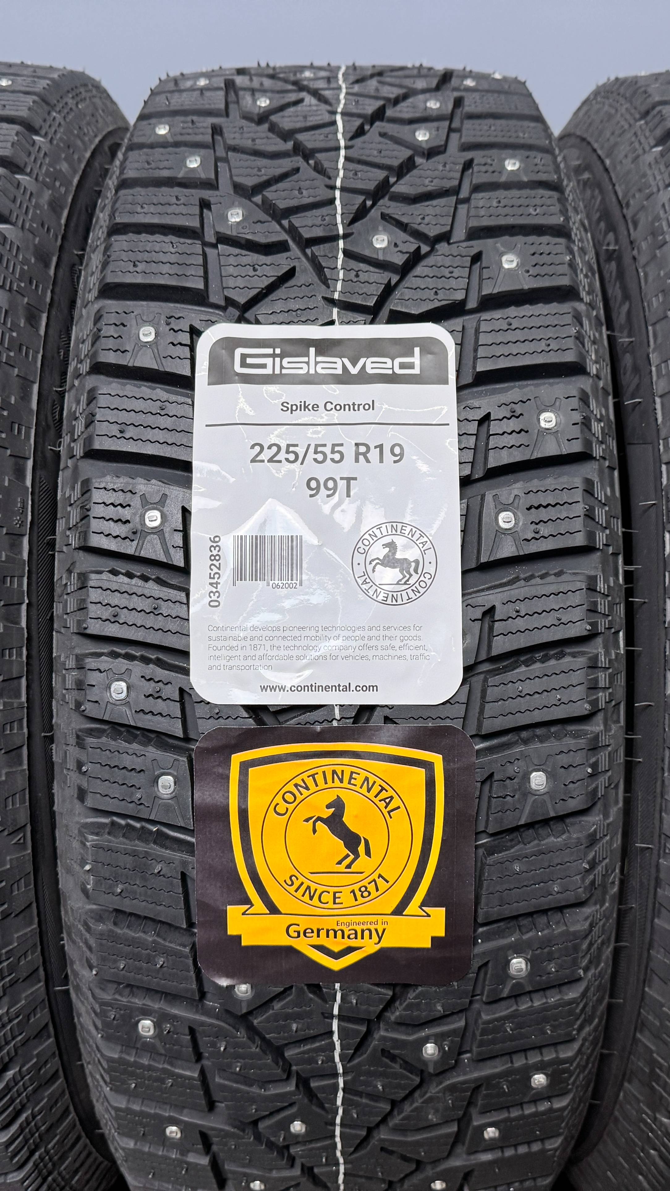 Gislaved Spike Control 225/55 R19 99T