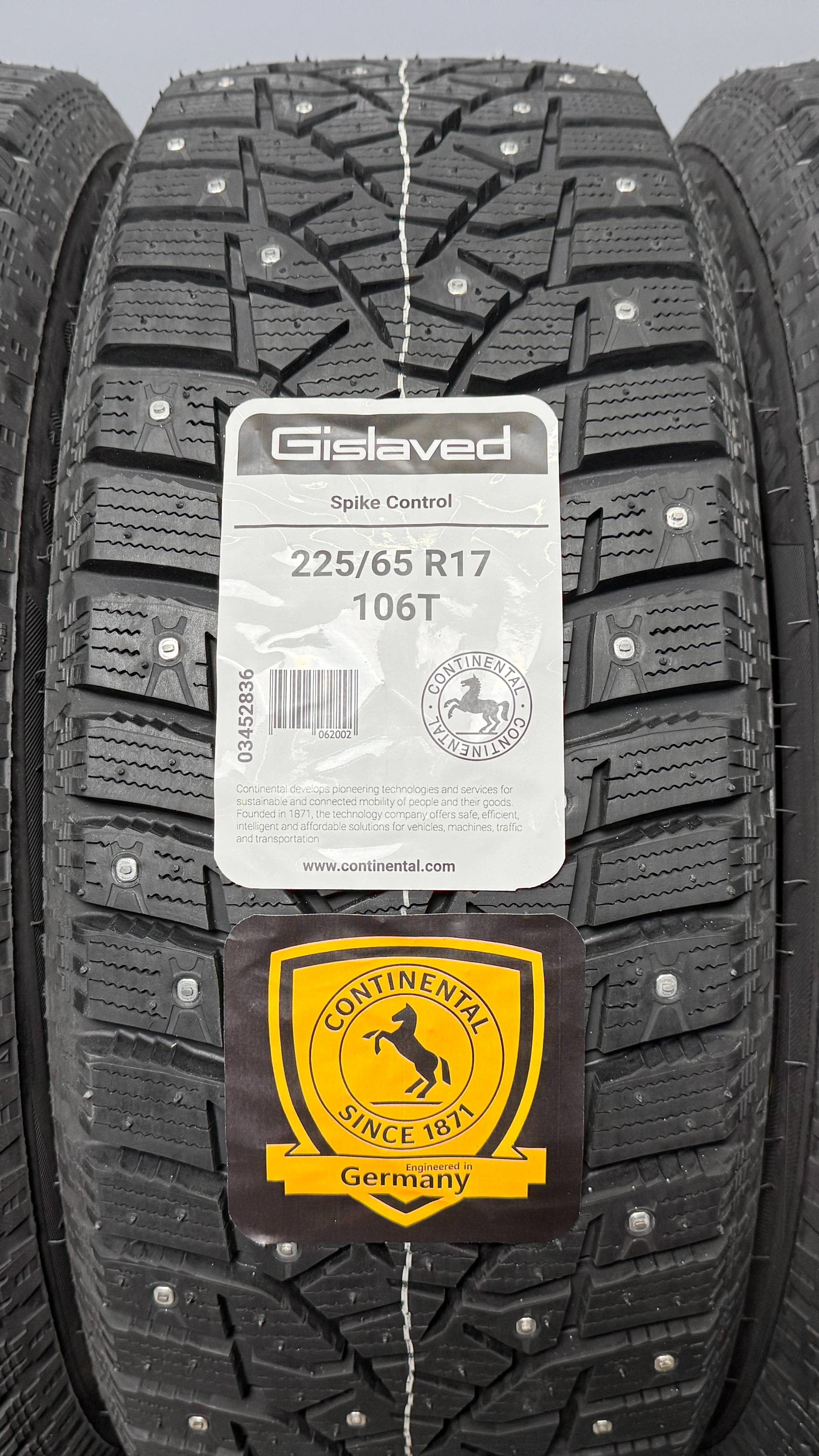 Gislaved Spike Control 225/65 R17 106T
