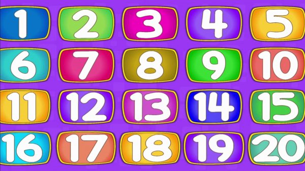 УЧИМ ЦИФРЫ НА АНГЛИЙСКОМ ДЛЯ ДЕТЕЙ+ МУЛЬТИКИ РАЗВИВАЮЩИЕ