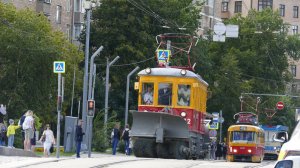 Парад трамваев в Москве, 6 сентября 2025